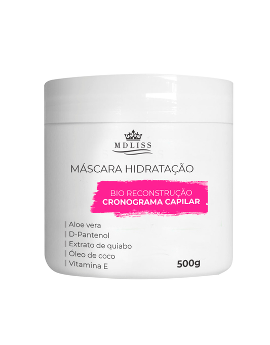 MASCARA HIDRATAÇAO CRONOGRAMA 500 G